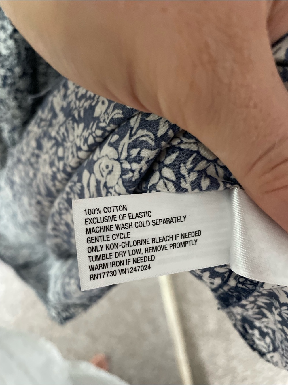 Universal Thread Navy Floral Smocked Maxi Dress - Picture 4 of 5